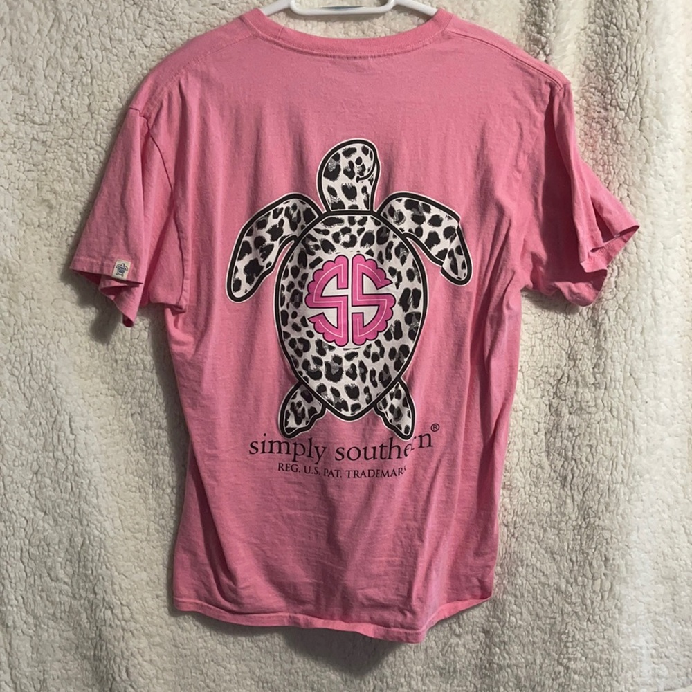 Simply southern sea turtle shirt